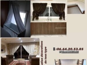 Vero couture création, rideau, intérieur, maison et camping