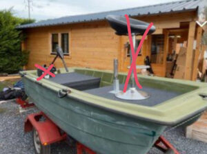 Barque basse boat