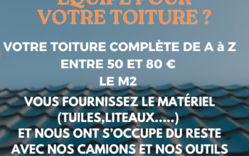Équipe de couvreur / Toiture complète de À à Z
