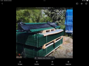 Grillages rigide