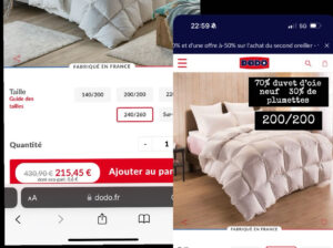 Couette piquer DoDo