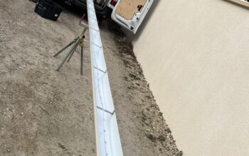 Gouttière Alu sur mesure et dessous de toit aluminium