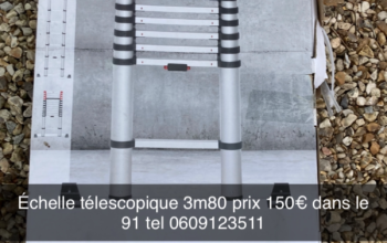 Échelle télescopique neuve