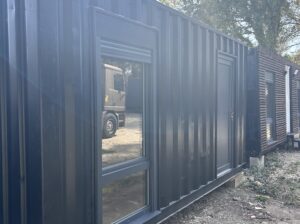 container,, studio, maison, boutique