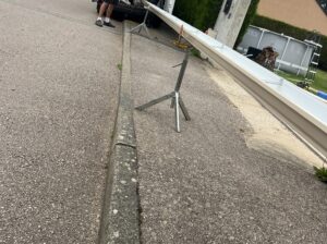 Gouttière alu