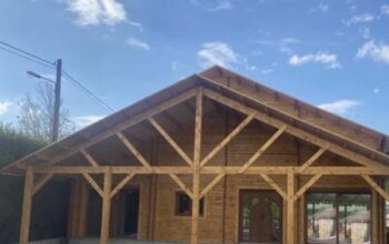 Vend chalet en bois