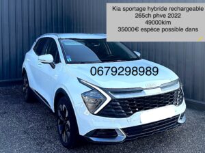 Kia sportage hybride 265ch
