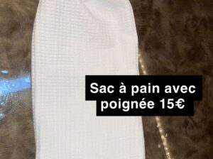 Sac à pain avec poignée