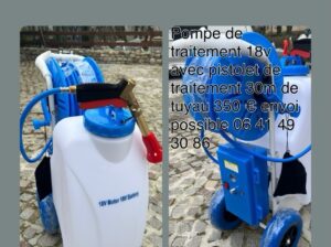Pompe de traitement