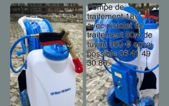 Pompe de traitement