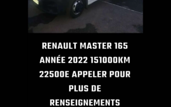 Renault Master benne coffre