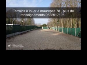 Terrain à louer 78 maurepas