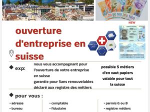 Pour travailler en Suisse