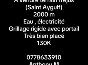 Terrain frejus