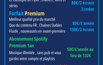 IPTV Voyageur avec Application