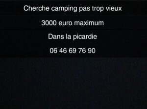Recherche camping